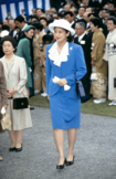 ご結婚した年に、初めての園遊会に臨まれた雅子さま(1993年10月15日)