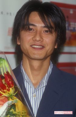 2002年、長男が生まれたころの原田龍二