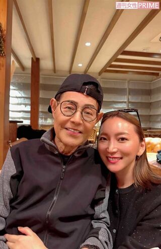 いつまでも元気に2人で一緒にいたいね!　写真提供／加藤綾菜