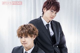 片寄涼太（左）、吉野北人（右）　撮影／廣瀬靖士