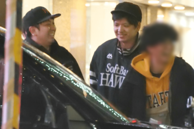 《バレンタイン目撃撮》芸人・ジャンボたかおと伊織、新宿歌舞伎町で飲み会も見えなかった“女性の影”