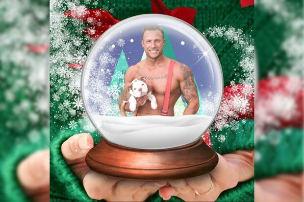 ホリデーシーズンにはこんなサービス画像も見られる