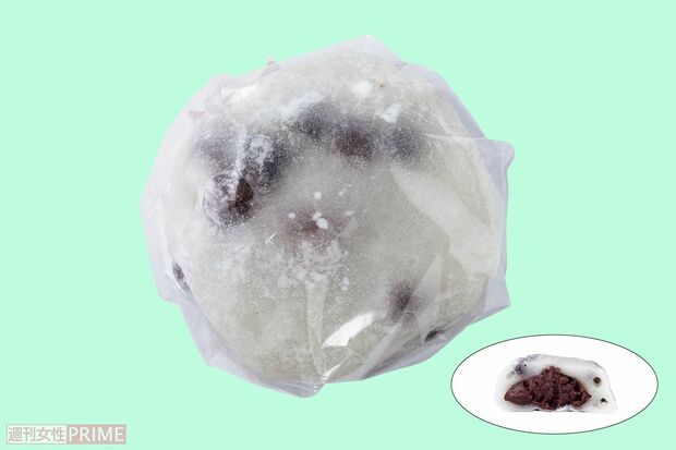 第1位豆大福つぶあん/デイリーヤマザキ100円（撮影／矢島泰輔）