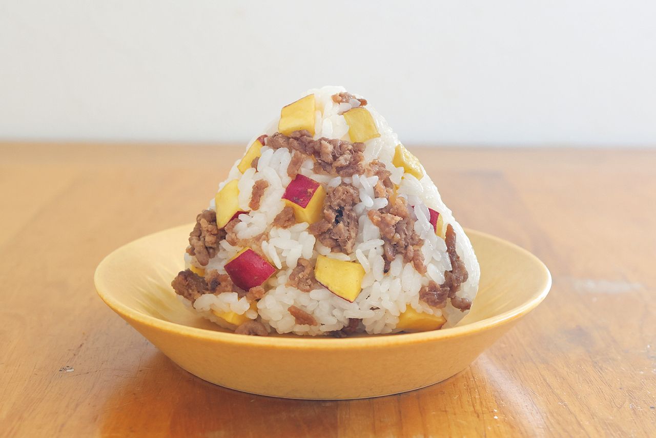 さつまいも×そぼろ