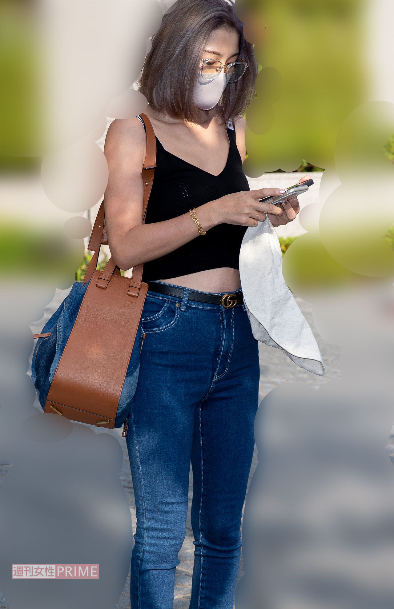 2020年9月、直撃取材を受ける木下優樹菜