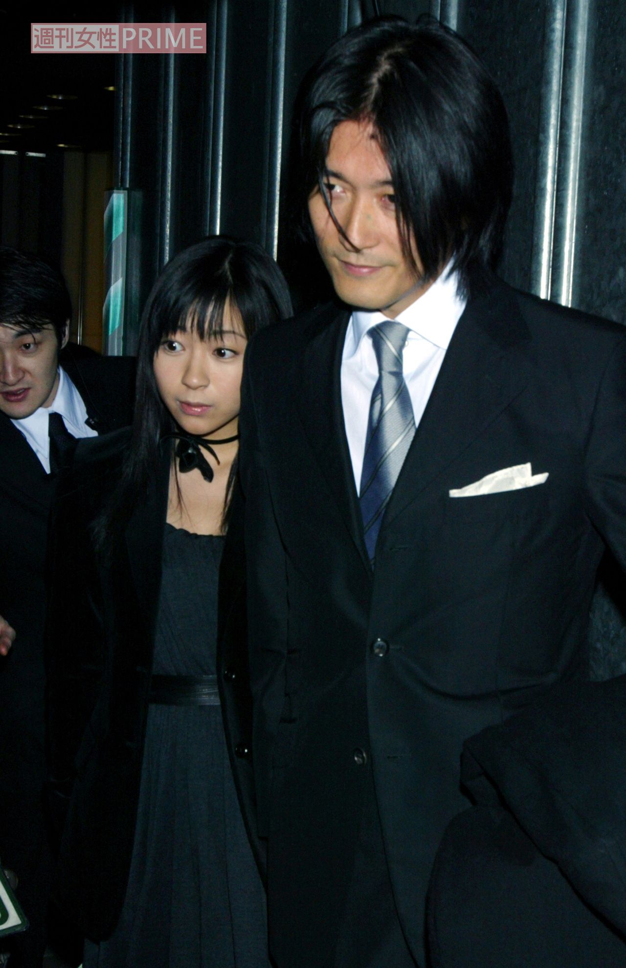 2002年、宇多田ヒカルと紀里谷和明元夫妻（現在は離婚）