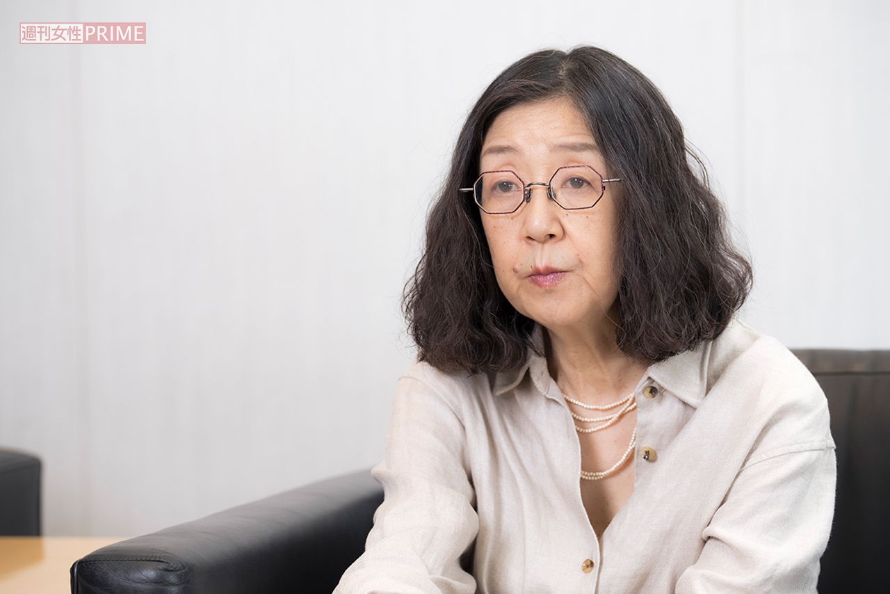 井上荒野さん　撮影／伊藤和幸