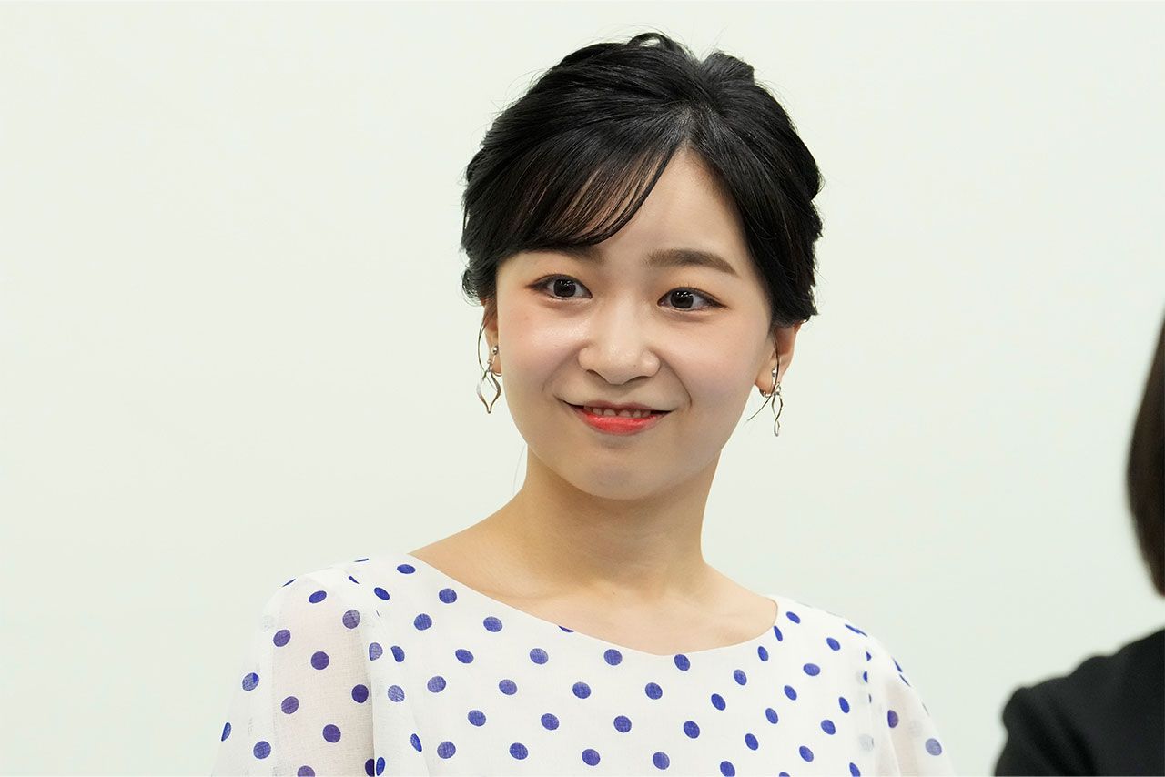 7月3日、横浜市中区にある盲学校「横浜訓盲学院」を私的に訪問された佳子さま