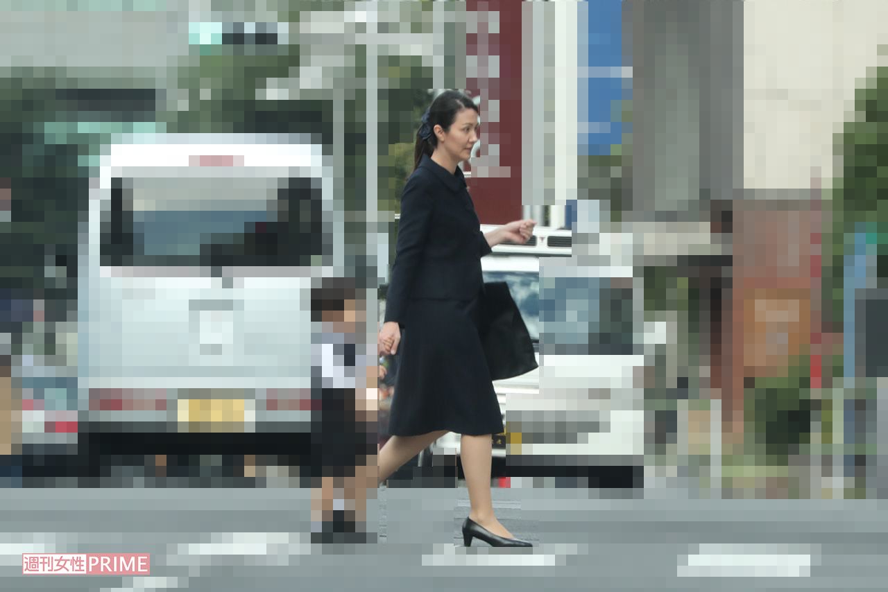 昨年11月、長男の幼稚園お受験に臨んでいた山本モナ