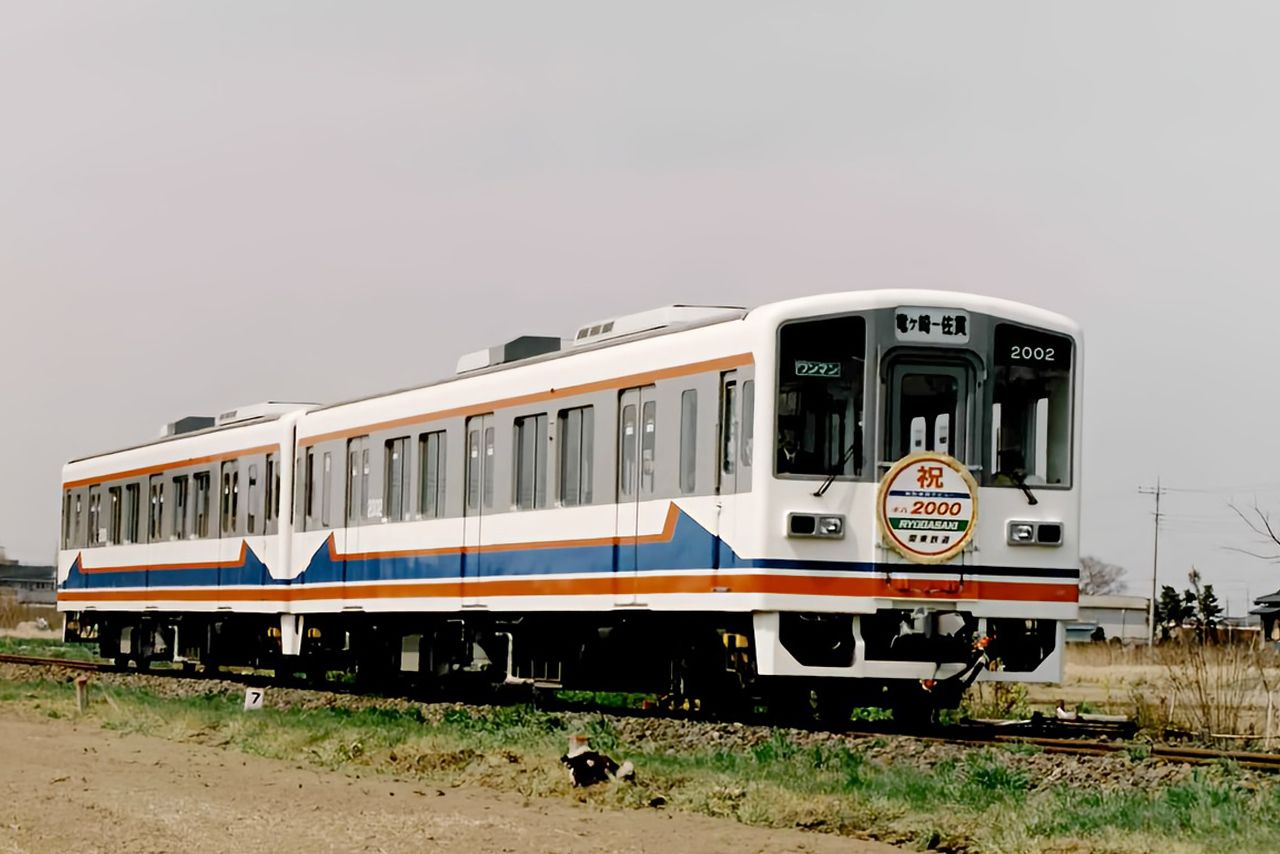 2025年に開業125周年を迎えた竜ヶ崎線　写真提供／関東鉄道株式会社