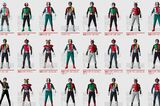 『仮面ライダー』シリーズ、歴代キャラ大集合のTシャツ販売でファン歓喜も「1番好…