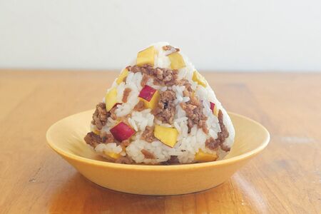 さつまいも×そぼろ