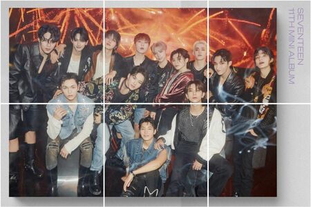 韓国、中国、アメリカ出身のメンバー13名で構成されるSEVENTEEN（公式SNSより）