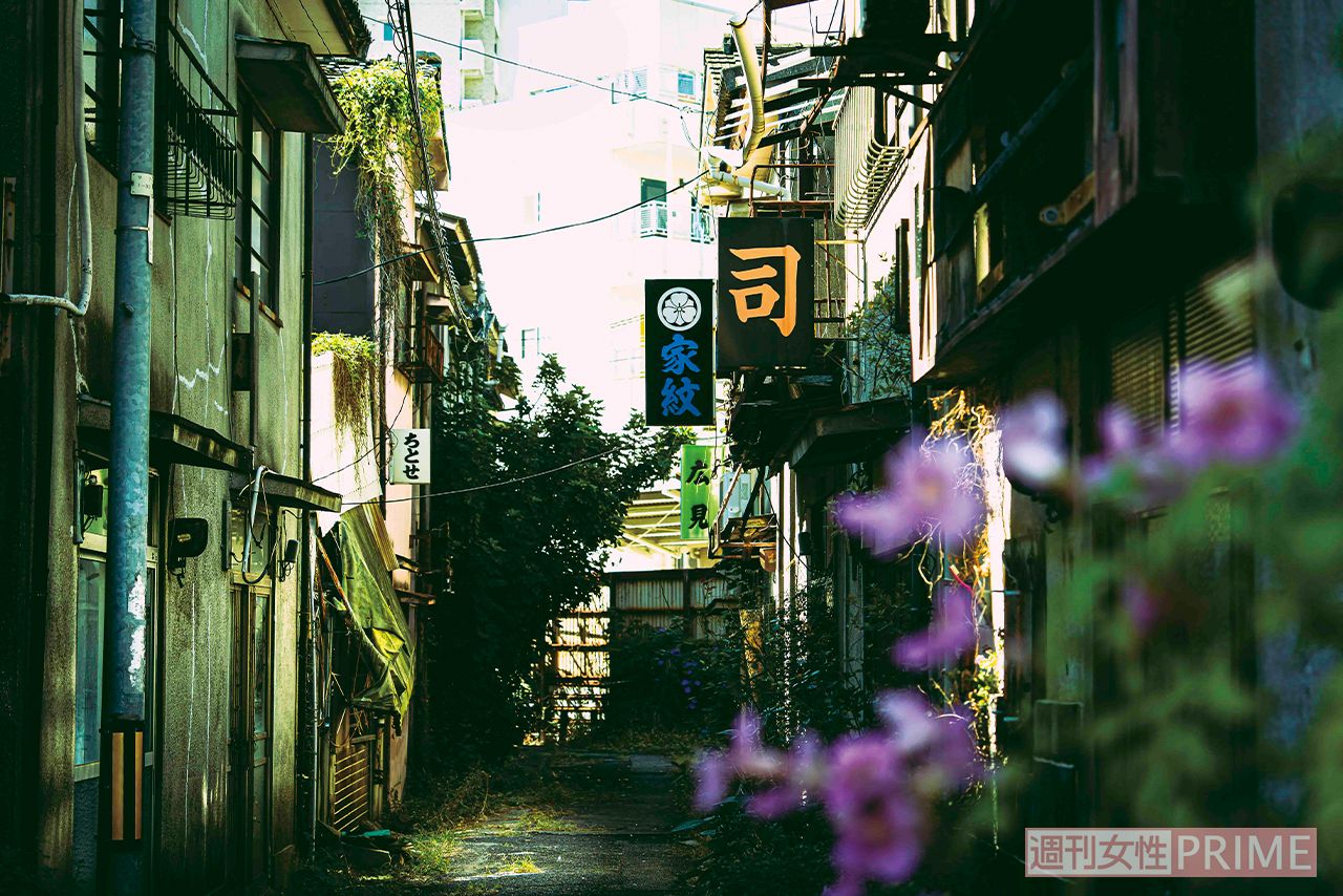 愛媛県松山市の青線跡地　　撮影／紅子