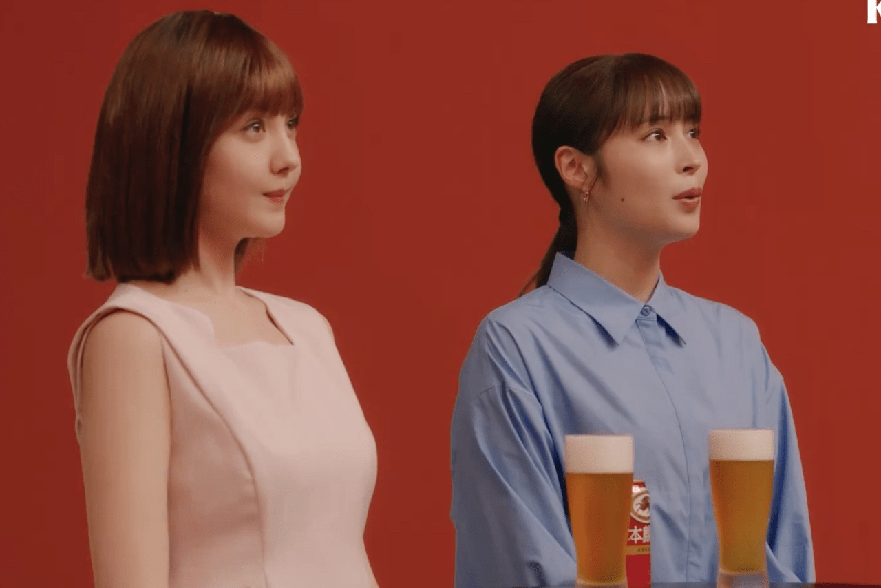 本麒麟のCMに出演したトリンドル玲奈（公式Xより）