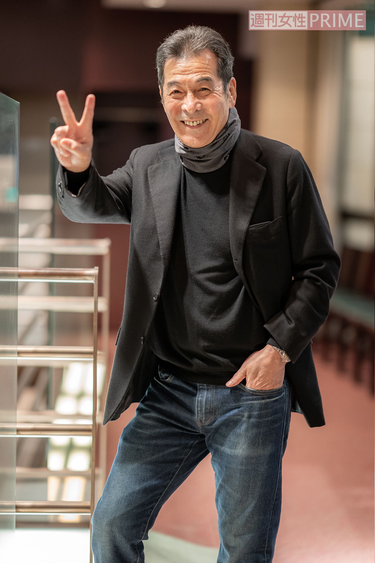 井上順　撮影／佐藤靖彦