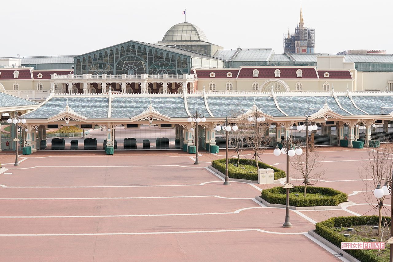 いつもなら大行列のエントランスにも人がいない（'20年2月）