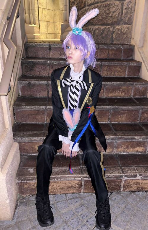 亡くなる直前にはディズニーランドを訪れていた（井川瑠音さんのXより）