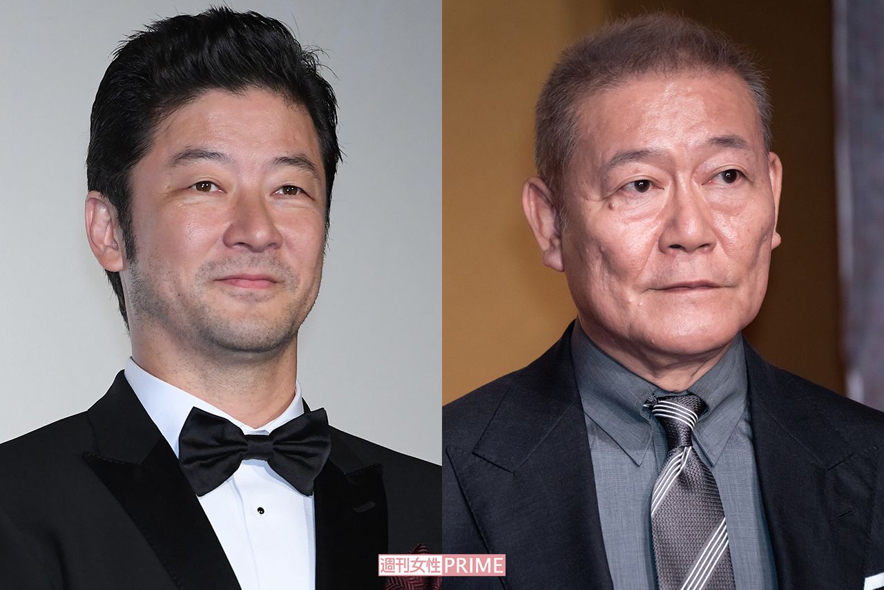 浅野忠信（左）と國村隼（右）