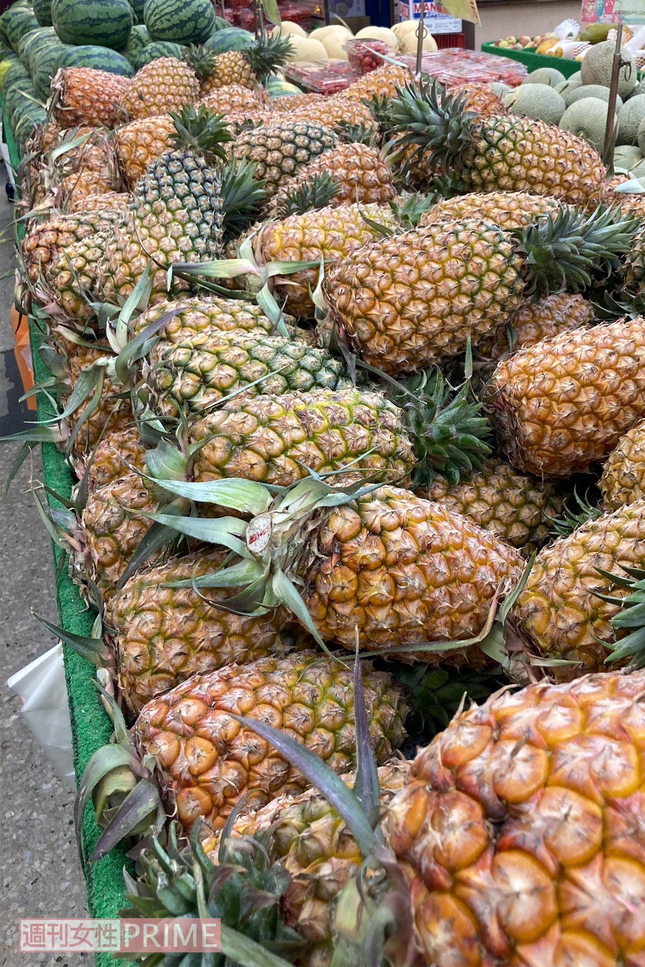 台湾のパイナップル専門店