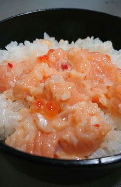 「サーモン塩辛」