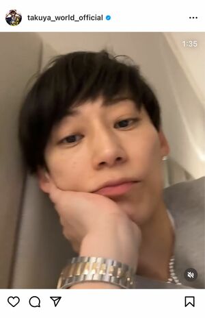 TAKUYA∞（インスタグラムより）