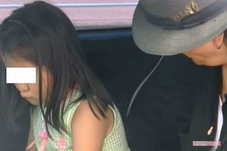 旅行の帰りに高橋ジョージと離れるのを嫌がりグズる娘（画像は高橋提供）