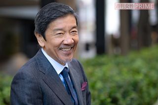 奥田瑛二　撮影／佐藤靖彦