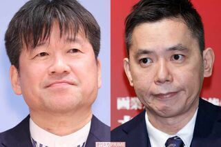 左から佐藤二朗、太田光
