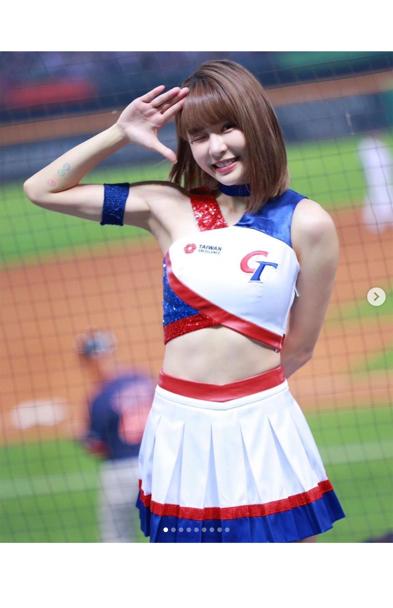 楽天ガールズの陳怡叡（ユリ）（インスタグラムより）