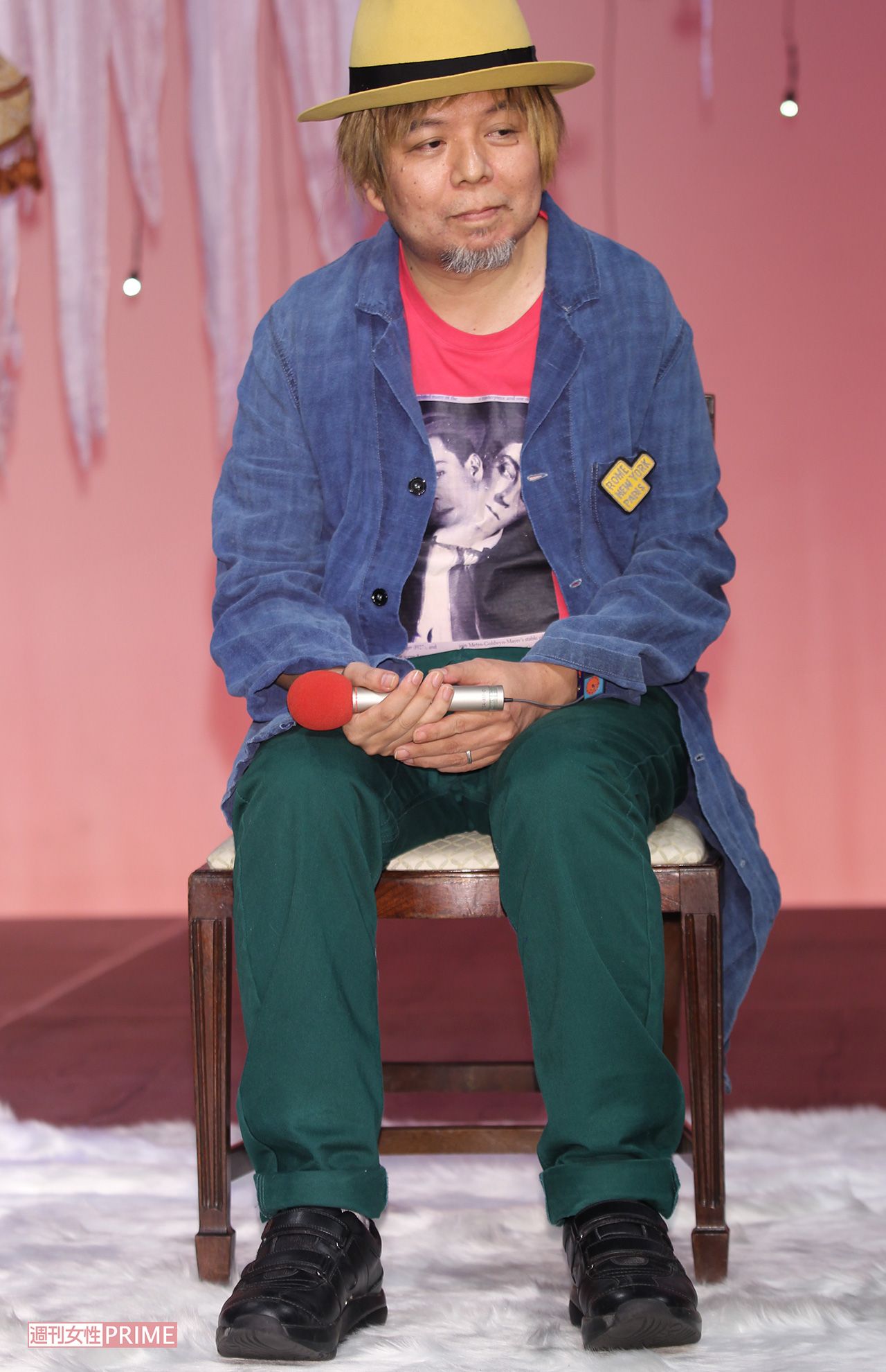 ケラリーノ・サンドロヴィッチ（'15年『ドラマ 24　怪奇恋愛作戦』記者会見にて）