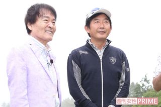 長年チャリティーゴルフを主催した（'14年）