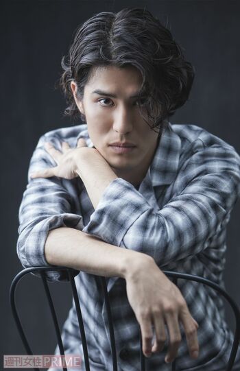 寛一郎　撮影／廣瀬靖士　ヘアメイク／AMANO　スタイリング／坂上真一