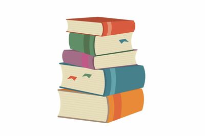 辞書や専門書の間に挟んでもOK。※画像はイメージです