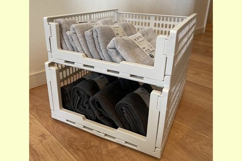 『クローゼット収納ケース（33.7×40.5×18.5cm）』