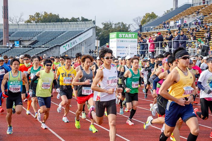 京都マラソンの様子（京都マラソン公式Xより）
