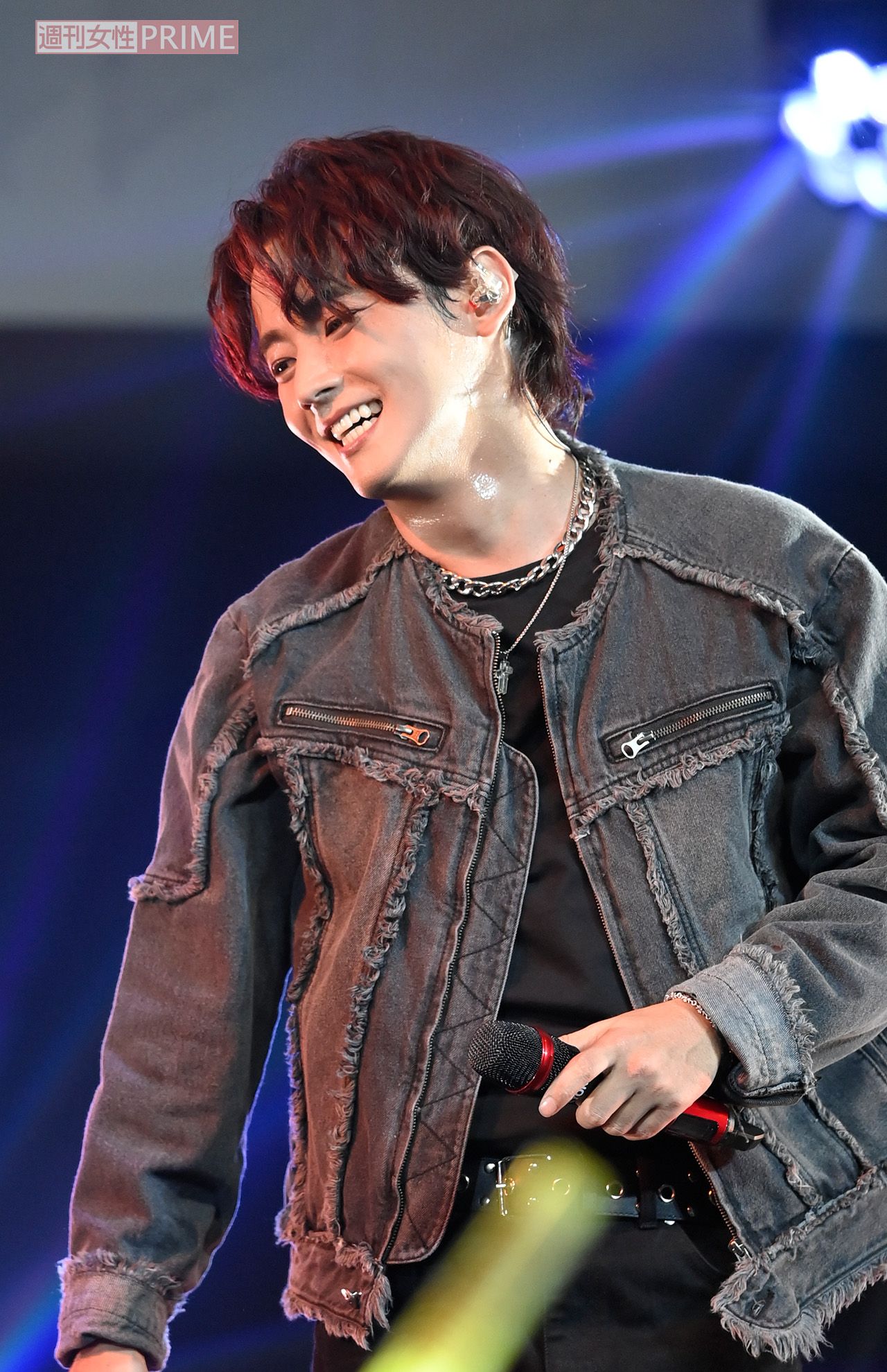 7月25日に行われたMYNAMEのライブのもよう。完璧なステージングに満員の会場が沸いた　撮影／渡邉智裕