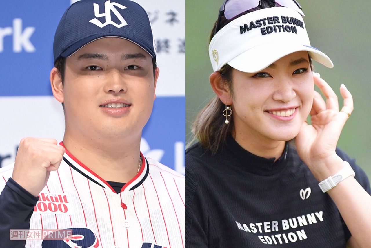 村上宗隆、原英莉花（公式インスタグラムより）