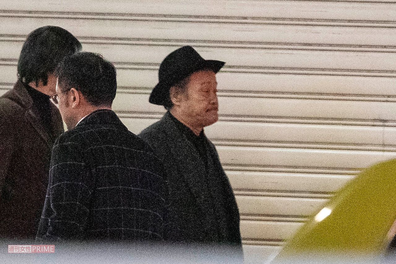 '19 年、ドラマ『ドクターX』の打ち上げに参加した西田敏行さん