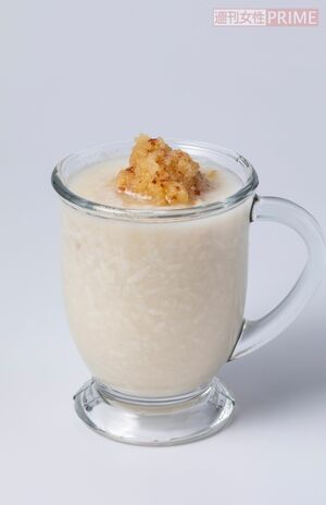 りんごと甘酒のホットスムージー　撮影／矢島泰輔