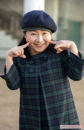 ノリノリでポーズを決めてくれた島田珠代