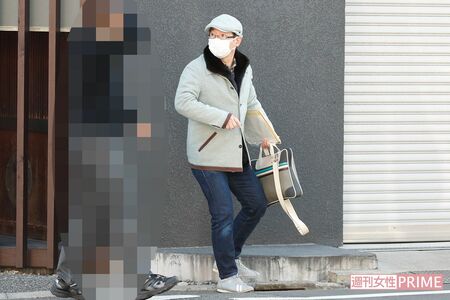 記者の直撃を受け驚く春風亭昇太（2017年2月）