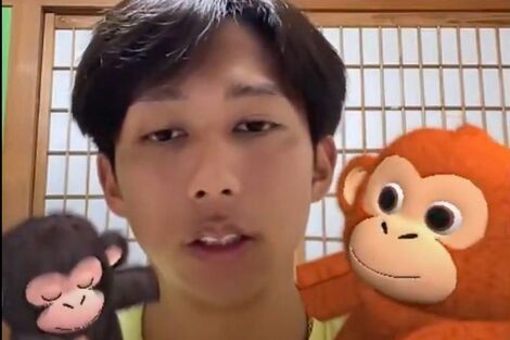 台風6号VS元広島カープ・羽月隆太郎、ゾンビたばこ関与暴露のTikTokで臨場感ある“台風中継”で寄り添うファン急増か