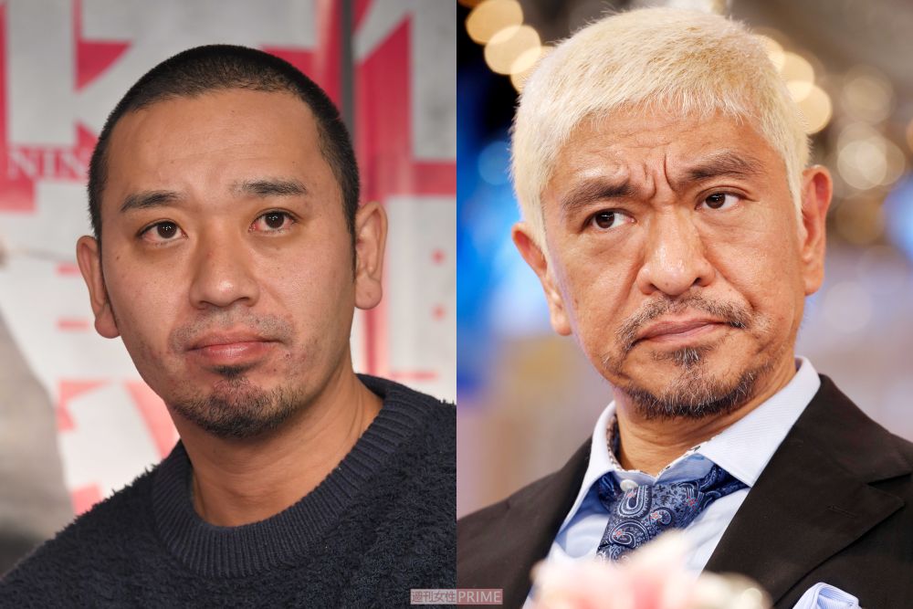 千鳥大悟（左）と松本人志