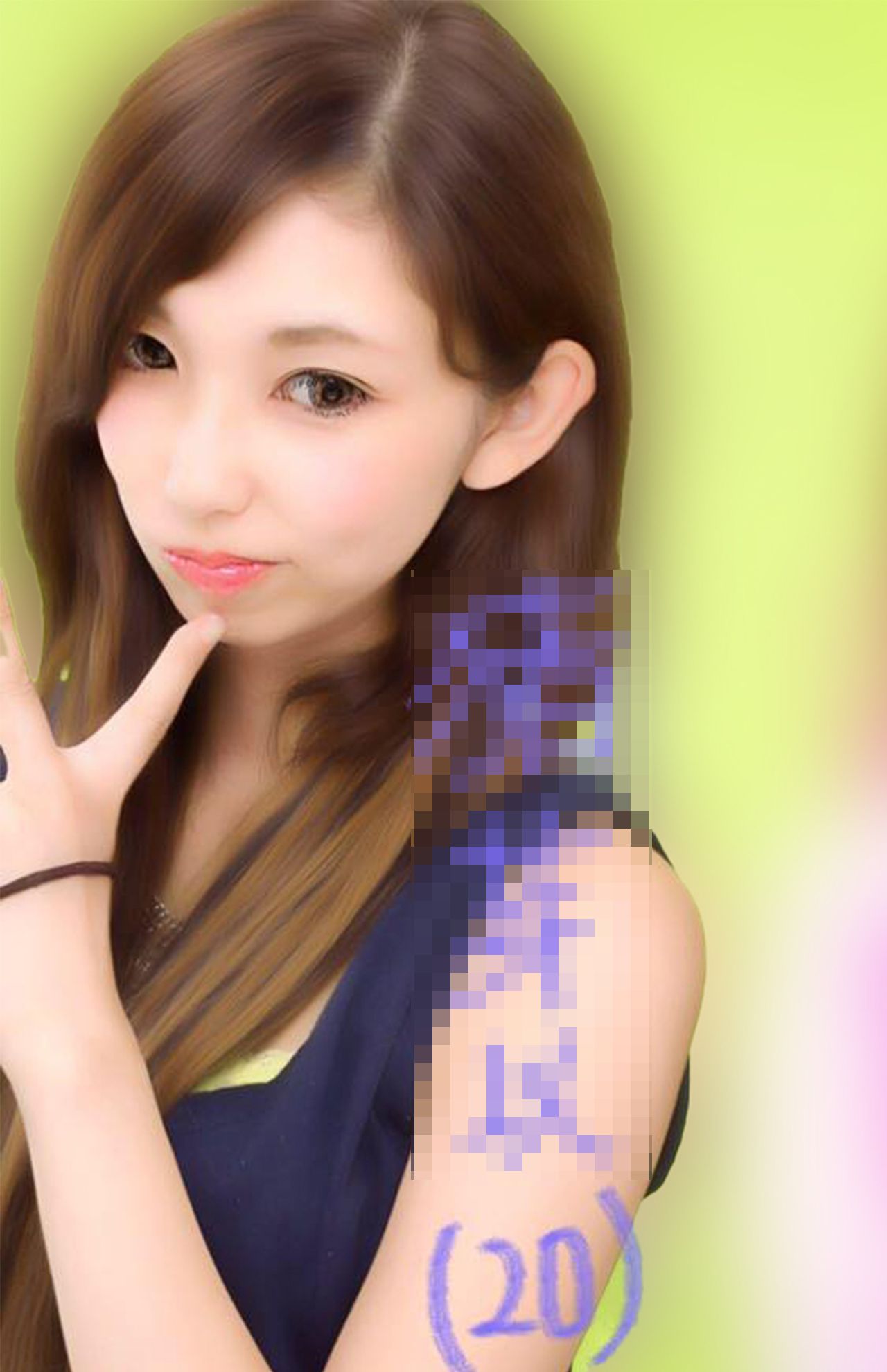 ギャル時代の田代芽衣容疑者（SNSより）3/5