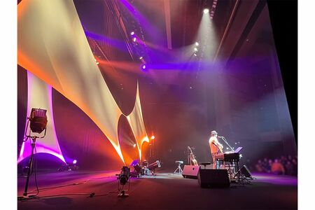 山崎まさよしが公式Xに投稿した神奈川県座間市で行われたツアーの様子