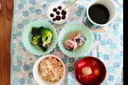 「抗がん10食材早見シート」で高得点の朝食（3）