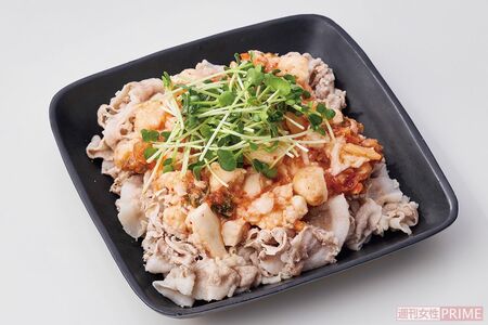 長芋キムチ豚しゃぶ　撮影／廣瀬靖士