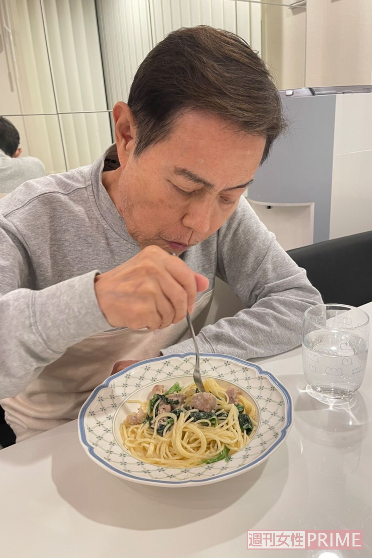 以前は濃い味が大好きだったという加トちゃんも今ではすっかり「減塩舌」に！