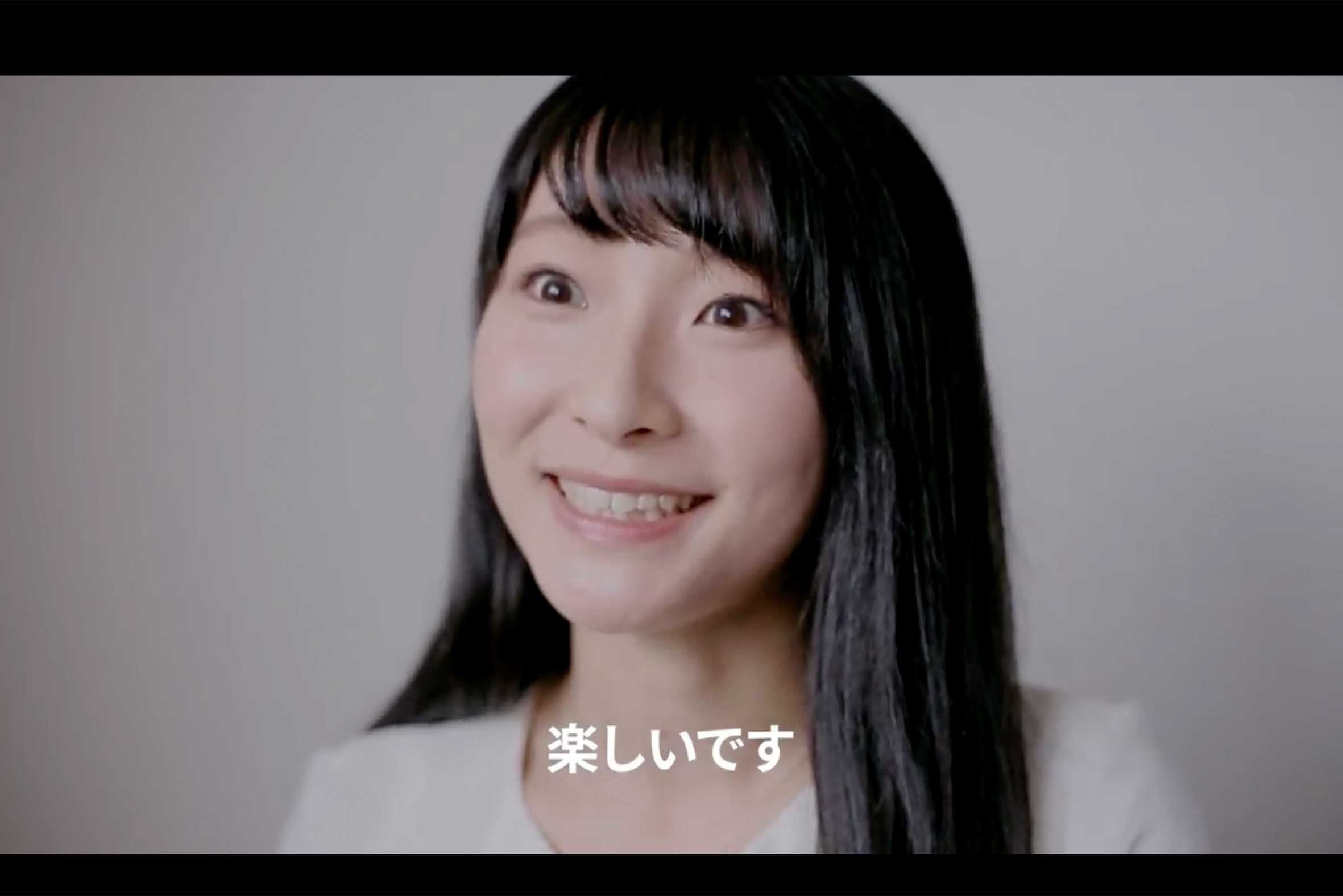 2016年に公開した就活生向けの動画に、営業1年目だった畠山衣美アナが旧姓の内田衣美として出演。プライベートの充実や仕事の楽しさを語っていた（『NHKPR』公式Xより）